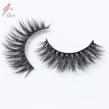 China Vendor Private Label Light and Natural Lashes 3D Mink Strip Eyelashes